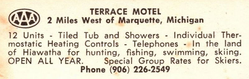 Terrace Motel - Vintage Postcard (newer photo)
